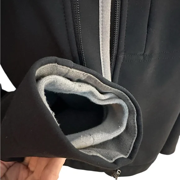 The North Face Women's Black Apex Jacket Windwall Shell Large - Picture 9 of 16